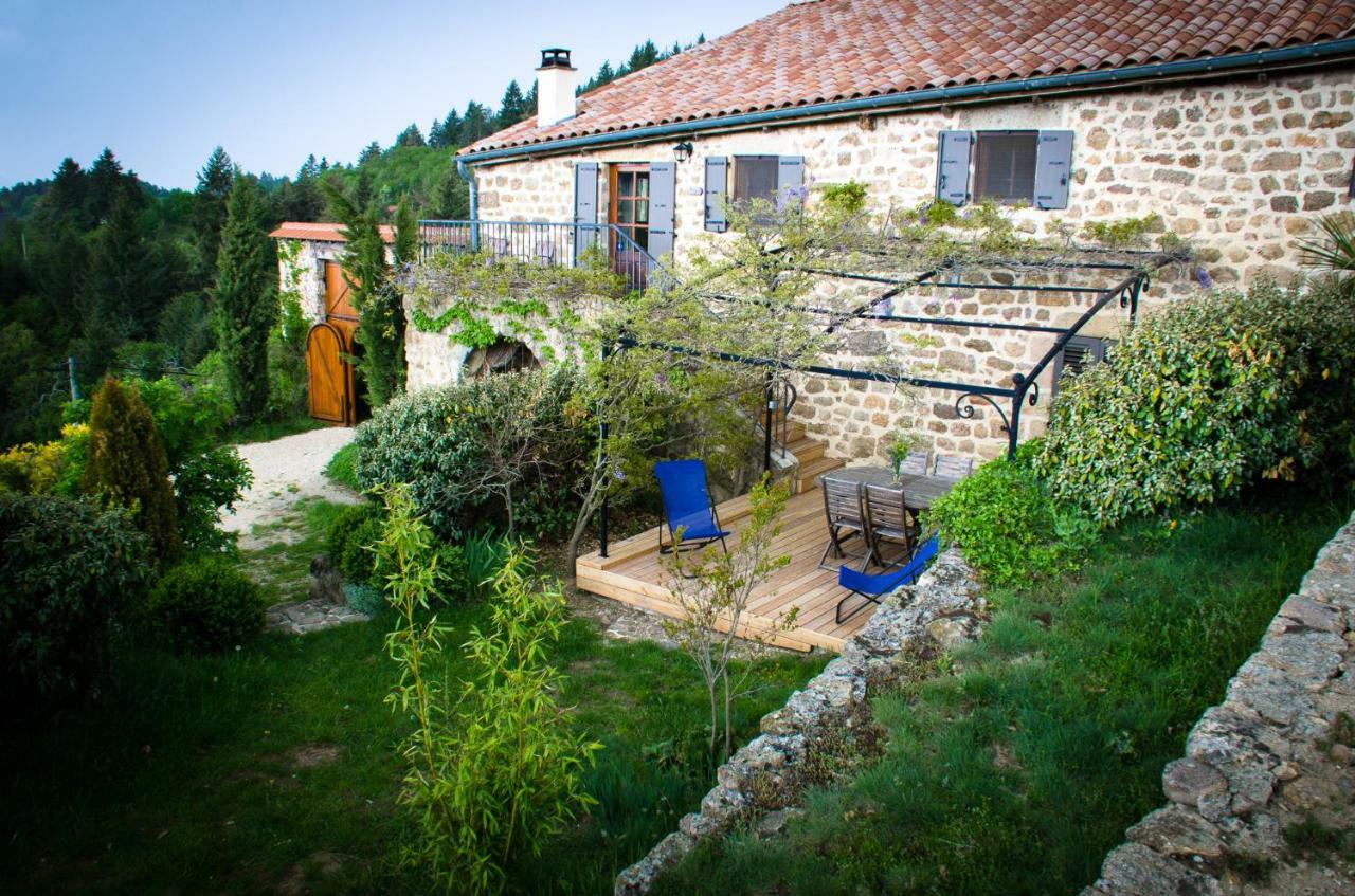 Le Petit Rias Gite Soleil Saint Maurice en Chalencon Exterior photo